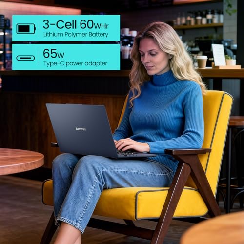 Image of Lenovo IdeaPad Business Laptop, 16 inch FHD+ Touchscreen, Intel Core 7 240H (10-Core up to 5.0GHz), 32GB DDR5 RAM, 2TB SSD, Backlit Keyboard, IR Facial Login, Wi-Fi 6, Windows 11 Pro, Copilot AI Ready