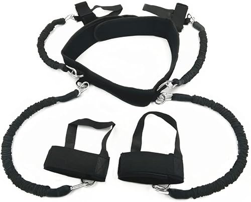 Miniatura 4 de ZLXDP - Bandas elásticas de entrenamiento de resistencia para ejercicio boxeo Muay Thai equipo de salto de agilidad entrenamiento de velocidad de