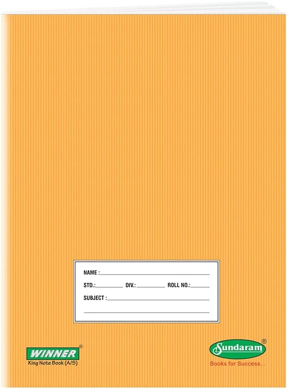 Sundaram | A4 Long Book | Soft Bound | 172 Pages | 21 x 29.7 cm ...