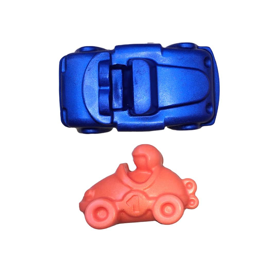 Soap Combo- Car Soap (110gm) and Racing Motorbike Soap (60gm)/Kids Soap/Soap for kids/Handmade natural/Paraben and SLS Free/Gift for Kids