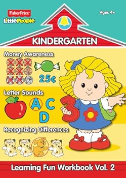 Paperback Fisher Price Little People Kindergarten Workbook-Volume 2 Book
