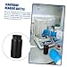 PRETYZOOM Leakproof Plastic Reagent Bottle Wide Mouth Squeeze Bottles for Laboratory Industrial Personal Use