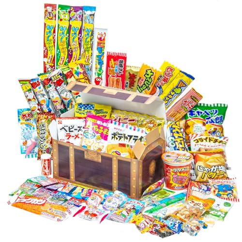 駄菓子 詰め合わせ 宝箱 60種類60点セット お菓子 ギフト - ＫＵＧＥ - 商品画像