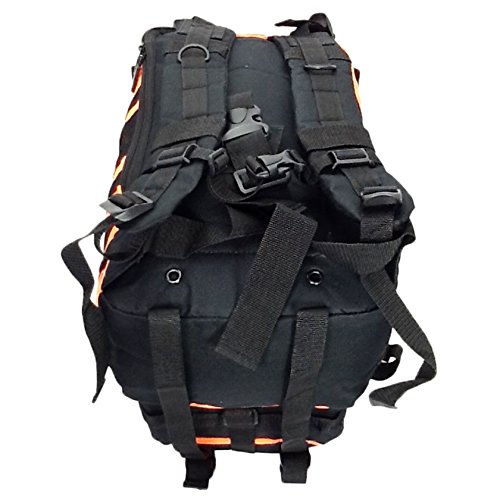 Mochila táctica para senderismo 19 pulgadas naranja miniatura 5
