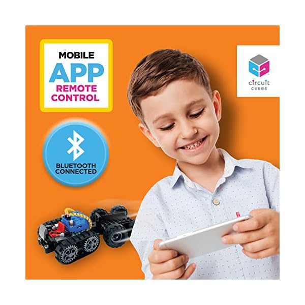 Circuit Cubes Space Rovers Kit – Remote Control Robotics Kit - STEM Learning Toy for Kids Age 8 and Up - Image 4
