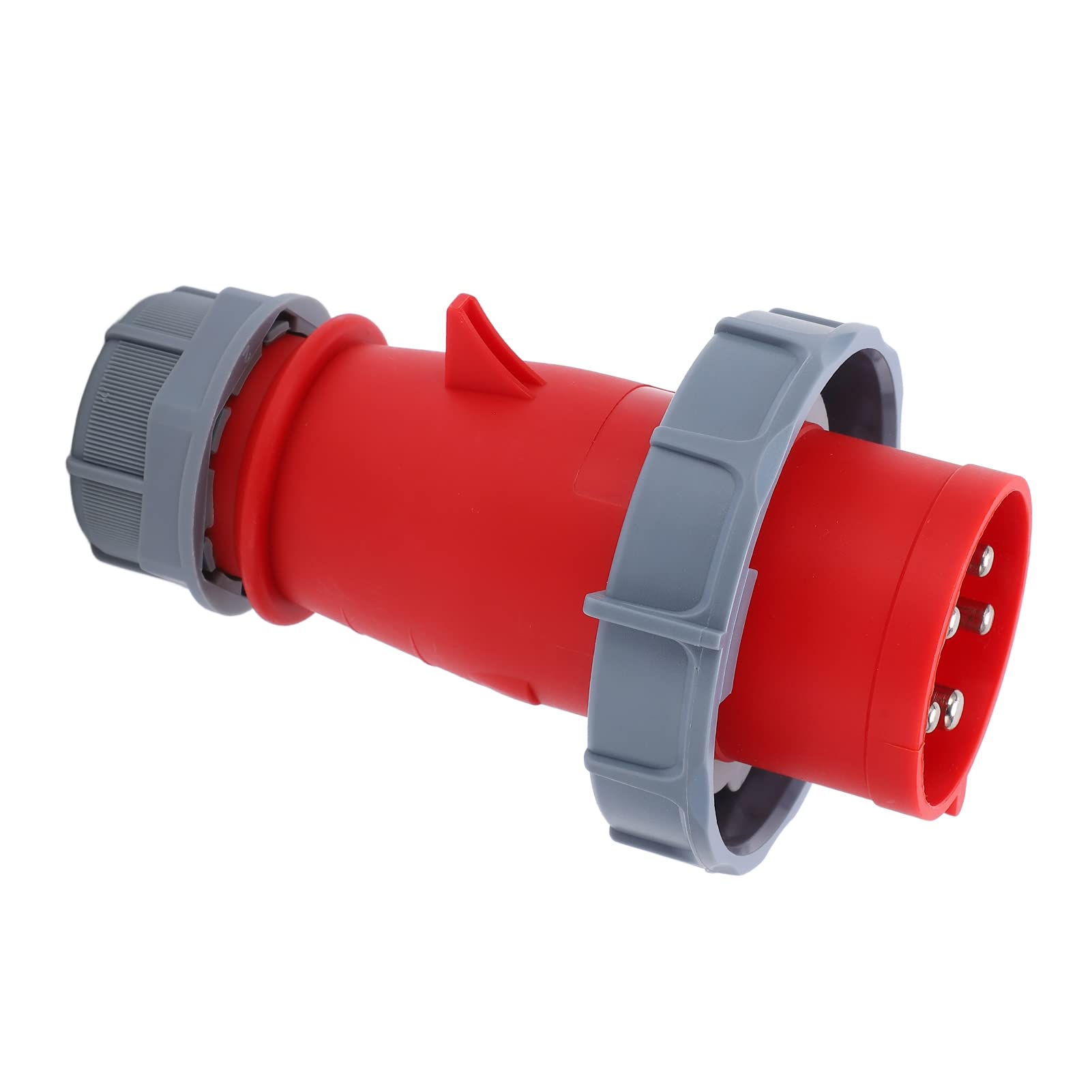 EXCLUZO Industrial Contact, Good Conductivity 32A 5 Pin Contact PA66 Flame Retardant Shell for Chemical Electricity