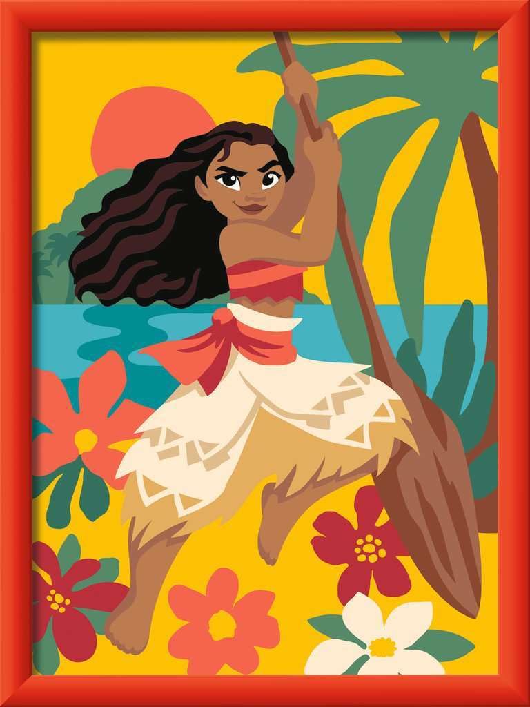 CreArt, Children's Paint by Numbers - Disney Vaiana's Adventure