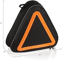 Vista 7 de PICNIC TIME NCAA - Kit de emergencia para automóvil de emergencia, asistencia lateral de seguridad para vehículos con cables de puente y kit