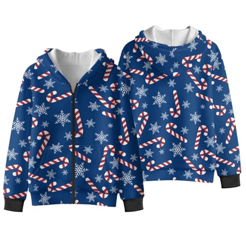 Girls Boys Zip Up Hoodie Soft Fleece Sweatshirt Kids Hoodies for Toddler Fall Winter Jackets Outwear with Pockets