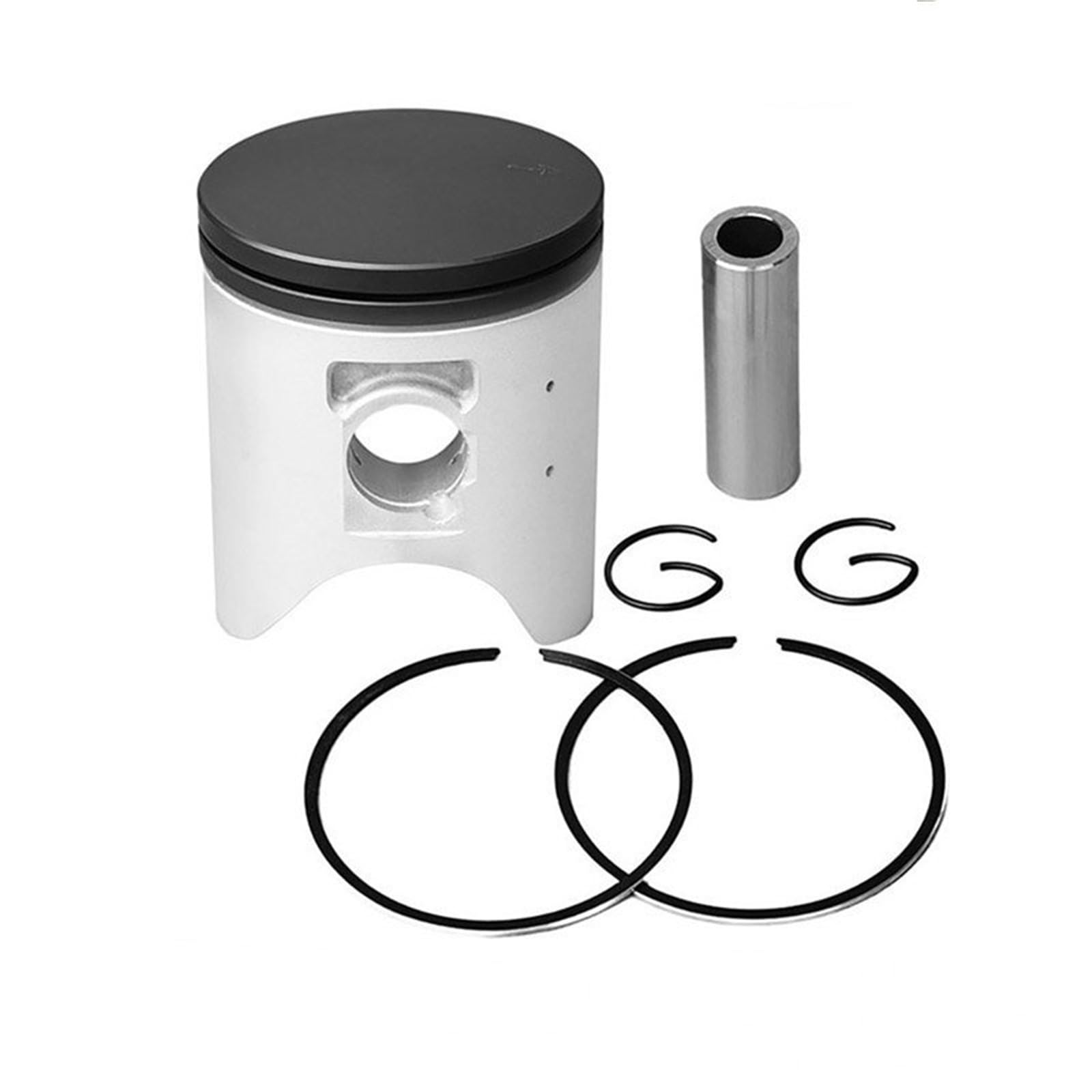 Kit segments piston STD 66,4 mm pour moto CRM250AR MD32 - 6