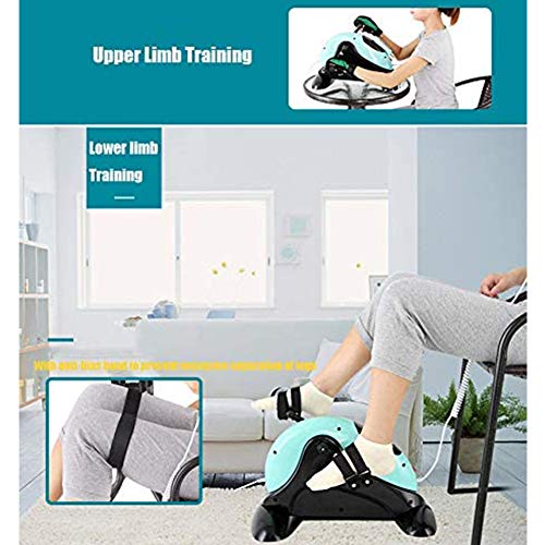Elektrische revalidatiepedaaltrainer, fysiotherapie en revalidatiefietspedaal Gemotoriseerde trainer voor gehandicapten, gehandicapten en beroerte-overlevenden - Afbeelding 3