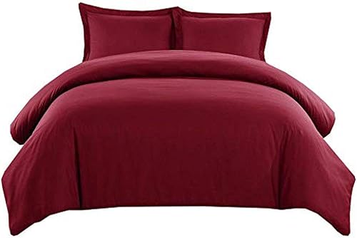 Miniatura 9 de Rajan Linen Our Royal Home & Hotel Collection - Juego de funda de edredón 100 % algodón, con 600 lazos en las esquinas y cierre de cremallera,