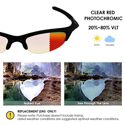 Image of BLAZERBUCK Replacement Lenses & Sock Kit for Oakley Half Jacket Sunglass