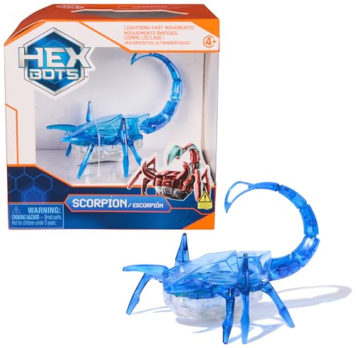 Hex Bots - Wallcrawler Robot Juguete Scorpion Autonomous Mechanic Modelo Aleatorio | Robot Niños Control Remoto Recargable | Regalo Niño 4 Años | Juguetes Niños 4 Años