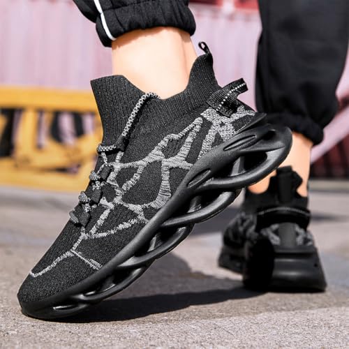 Image of Mens Running Walking Tennis Shoes Mens Casual Fashion Gym Hiking Shoes for Men Sneakers Work Breathable Comfortable Lightweight