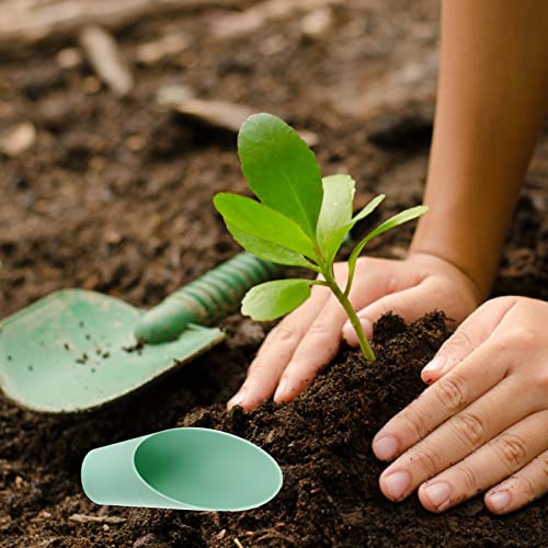 Happyyami 6 Stück Pflanzenerdeschaufeln Bonsai-Bodenschaufeln Bonsai-Erde Bewegende Pflanzschaufeln Kunststoff-Spatenschaufel-Eimerschaufel Für Gartenbedarf (Grün) - Image 6