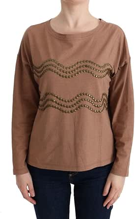 John Galliano Brown Cotton Crewneck Sweater for Women