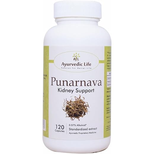 Punarnava Renew Capsules - 120 Count