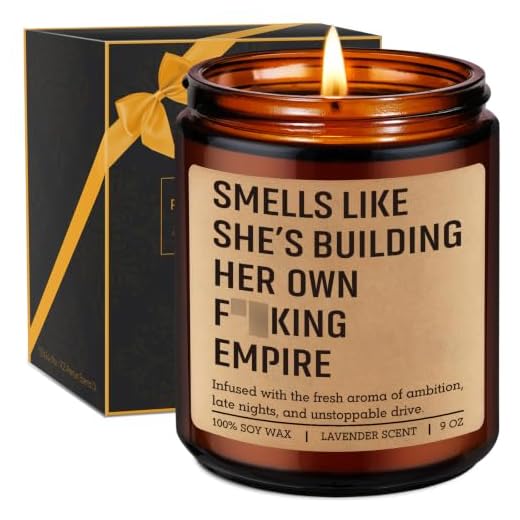 Miracu Candle, New Business Owner Gifts for Women, Boss Grand Opening Ideas