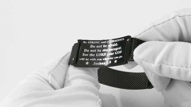 Pulsera ajustable de acero inoxidable para hombres miniatura 7