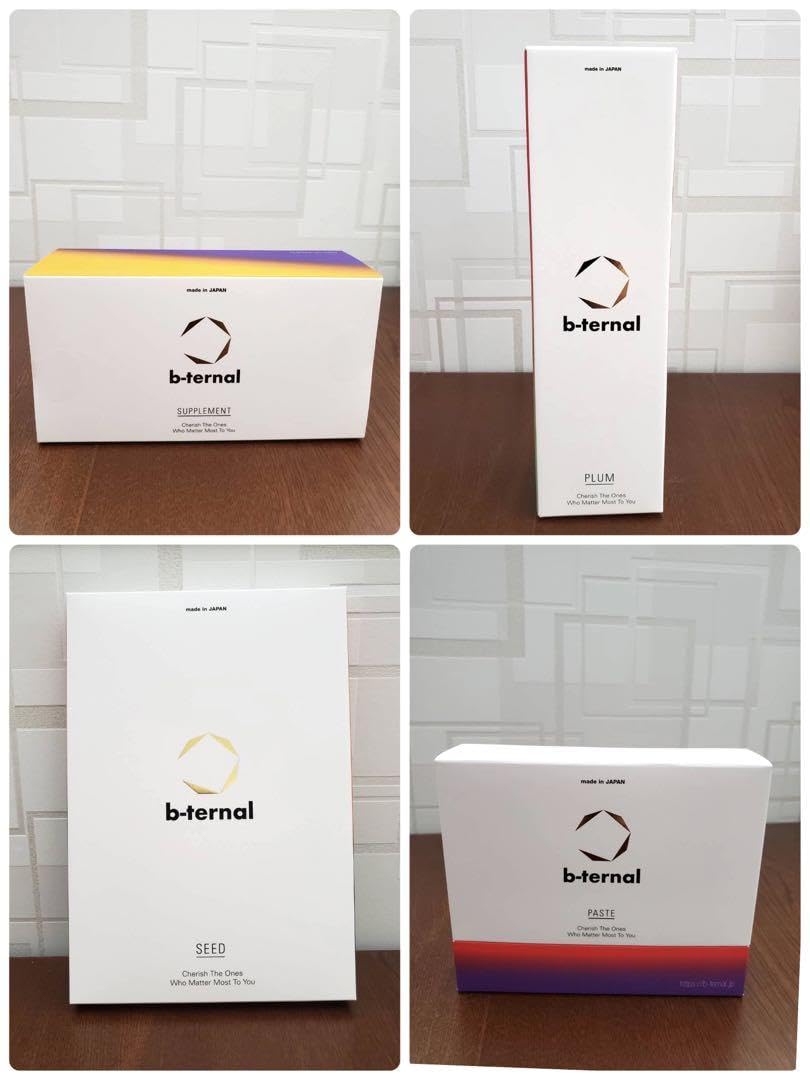 Amazon.co.jp: ビターナル b-ternal 4点 ペースト シード プラム 