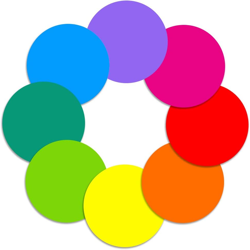 Colorful Dry Erase Dots Circles,Colorful Dry Erase Circles