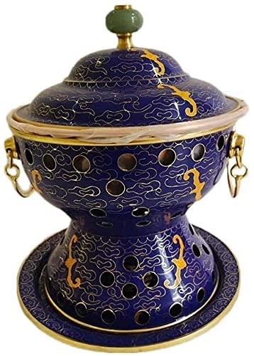 ZXDTVFGN Olla de Cobre para Calentar carbón, Duradera y de Estilo Tradicional de Beijing, Ideal para restaurantes y cenas Familiares.