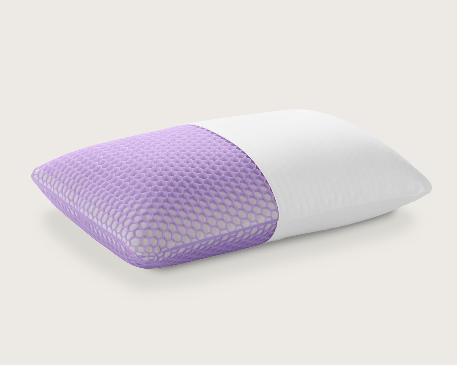 Purple Harmony Pillow - Standard Low, Greatest Pillow Ever Invented, 360º Hex Grid & Talalay Latex Core - No Pressure Support, Stays Cool, Luxurious Comfort