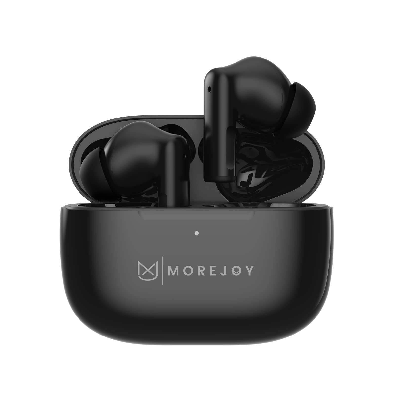 MoreJoy Cuffie MJ111 Bluetooth, auricolari wireless CSC 3.0 Self Learning ENC isolamento acustico, profilo audio cristallino, batteria 22 ore, protezione IPX4, ricarica con USB-C