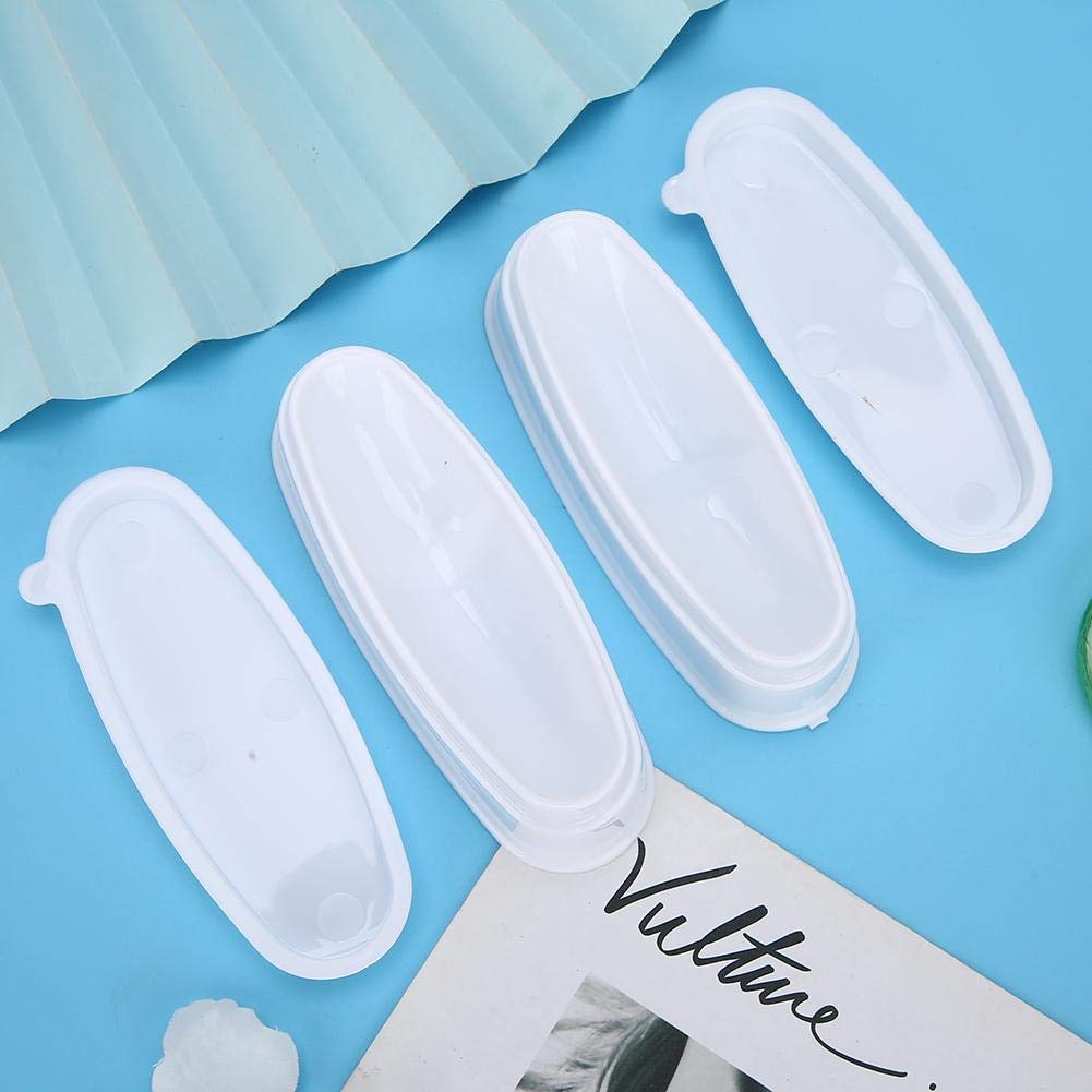 2 Stück Nail Dipping Powder Tray, tragbare Nail Dip Powder Hülle Nail Dip Container DIY Nail Art DIY Nail Art Tool für DIY Nail Art Design
