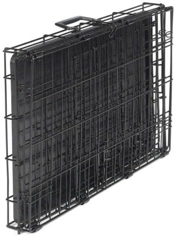 Dog Training Crate Secure Wire Cage for Dogs Medium Size 30" L x 19" W x 22" H image 2
