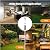 Patio Heater– 48,000BTU Outdoor Umbrella Heater with Double-Layer Stainless Steel Burner, Wheels, and Tabletop Shelf, Includes Safety Tilt Switch for Enhanced Stability – Ideal for Porches and Backy