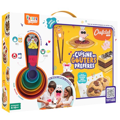 Coffret Je cuisine mes goûters préférés