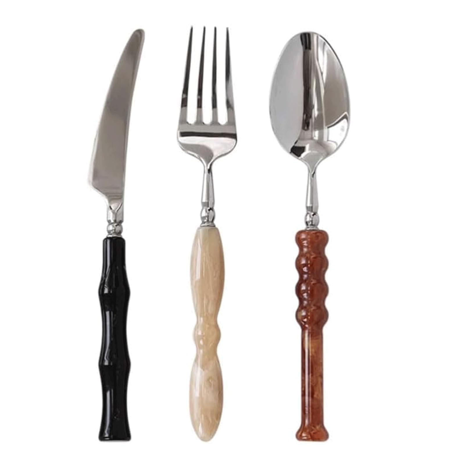 Amazon｜絶妙な カトラリーセット 銀食器セット 1/3 個ナイフフォーク