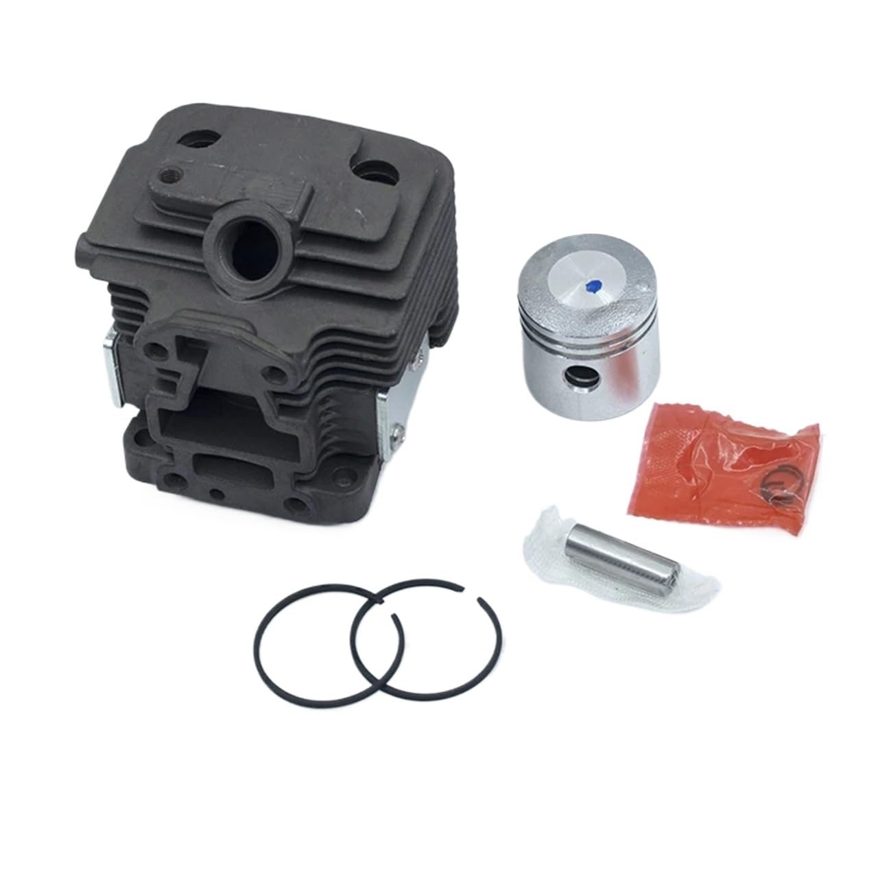 Accesorios Kit de pistón de Motor de Cilindro de 32mm y 34mm Apto for TJ23 TJ27 TJ27E TJ027E KBL27A Herramientas de jardín Piezas de Cortasetos de Gas(TJ23 32mm)