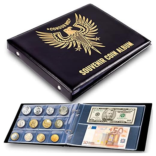 3-in-1 Coin Holder Collector Album