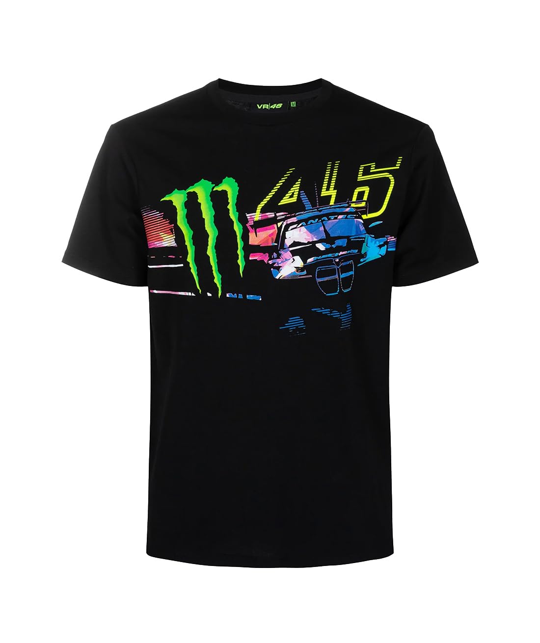 Valentino Rossi Unisex Vr46 Monster Dual Line T-Shirt (Pack of 1)
