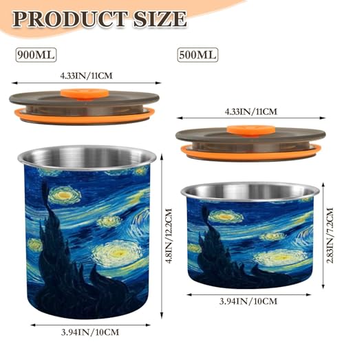 Envase para café ATTX acero inoxidable 900ml miniatura 2