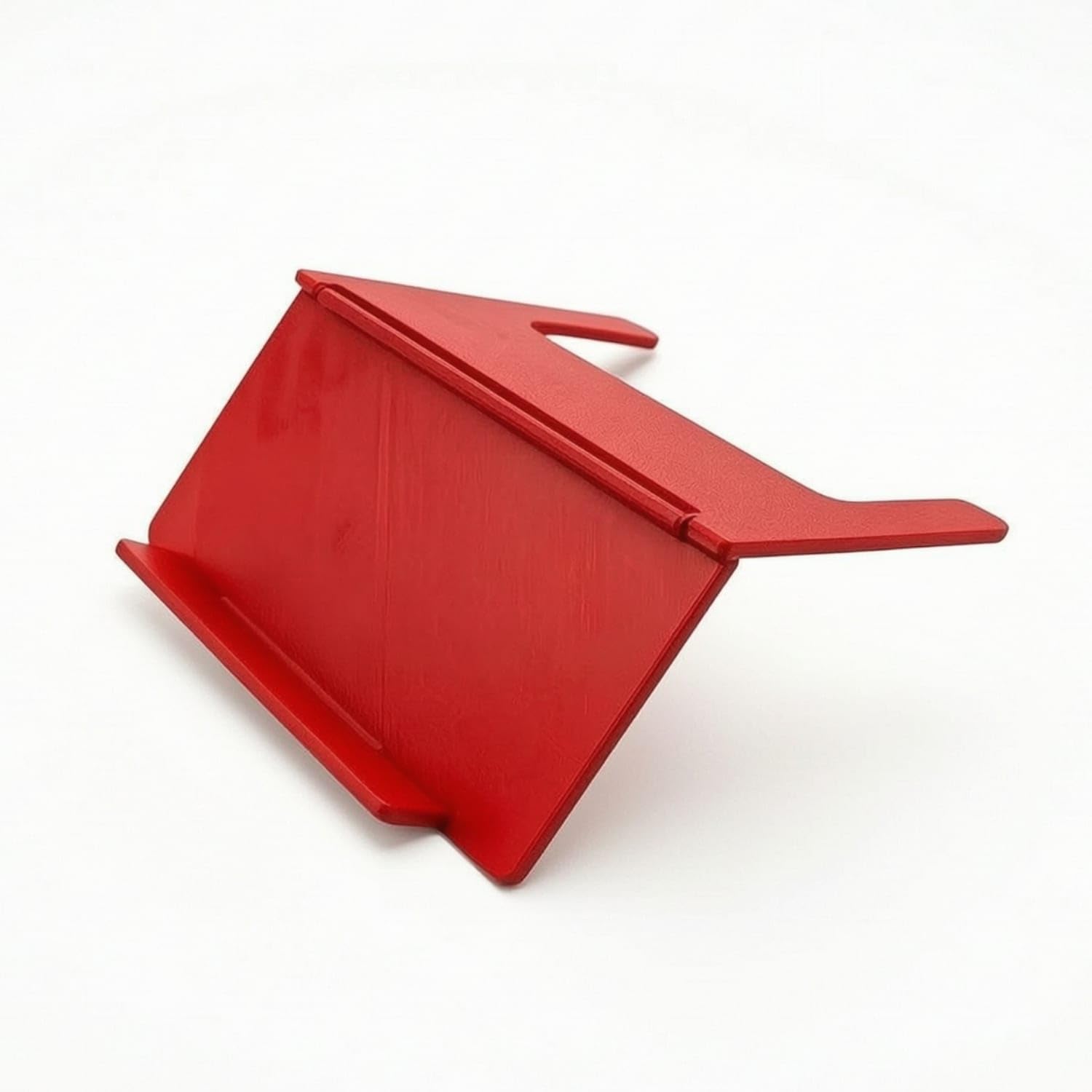 Foldable Tabletop Card Stand Compact Card Holder Stand Space-Saving Rack Lightweight for Mahjong Players, Board Gamers, Game Tables, Red-image-25