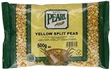 White Pearl Yellow Split Peas 500 g (Pack of 10)