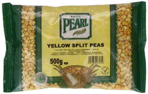White Pearl Yellow Split Peas 500 g (Pack of 10)