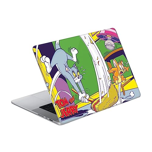 Skin MacBook Pro 14 A2442 Tom and Jerry pour personnaliser votre espace de travail café