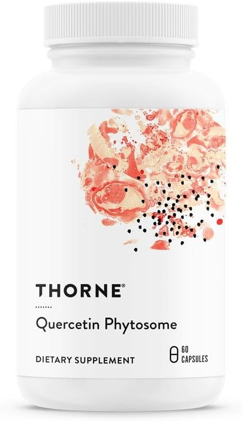 THORNE – Quercetin Phytosome – Exclusive Phytosome Complex for Immune Health, Respiratory Support, and Seasonal Allergy Relief* – 60 Capsules