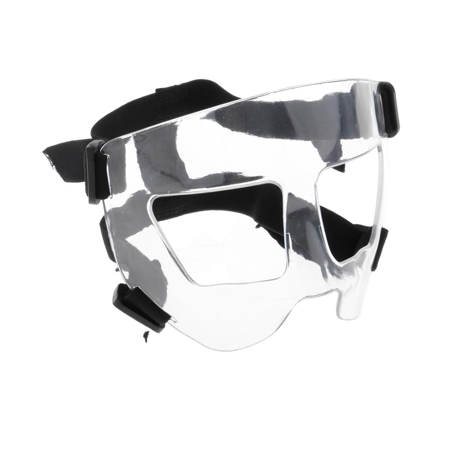 Máscara de Entrenamiento para Baloncesto Máscara de Baloncesto Ligera Ajustable máscara Facial Protector Nariz for Fiesta atlética Gimnasio softbol fútbol