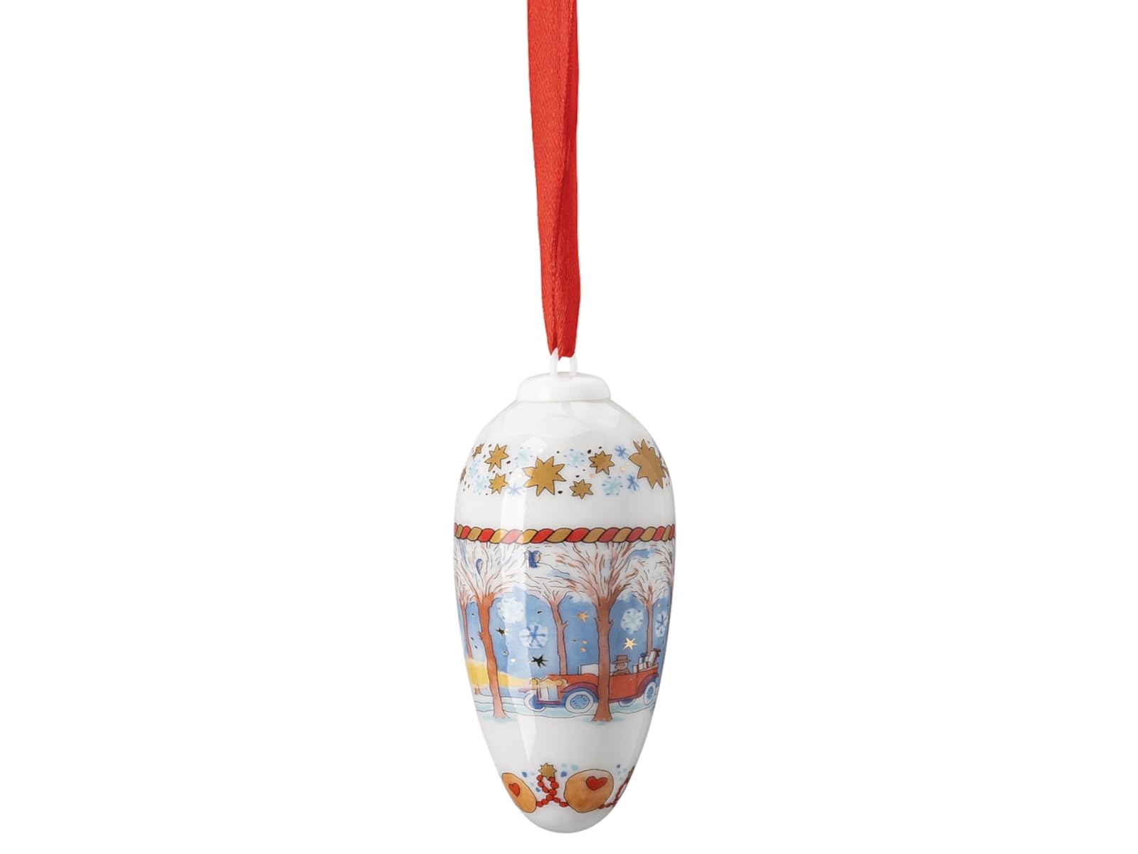 Hutschenreuther Multicoloured Collectable Series 2022 Porcelain Cones Christmas Eve