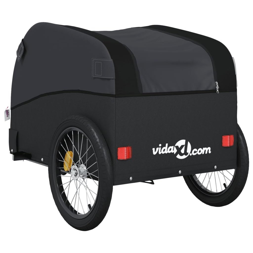 vidaXL Remolque para Bicicletas remolques para Bicicletas Remolque de Carga para Bicicletas