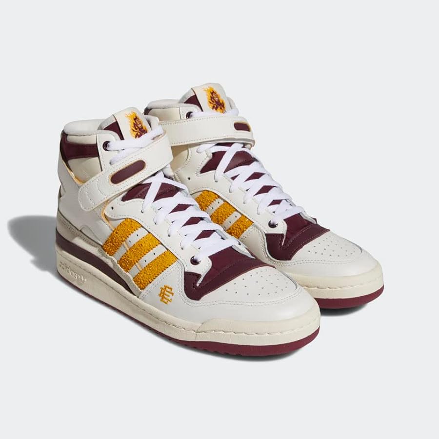 ERIC EMANUEL×ADIDAS FORUM '84 HIGH 23㌢ Amazon.com | adidas Eric Emanuel ASU Forum 84 High Shoes