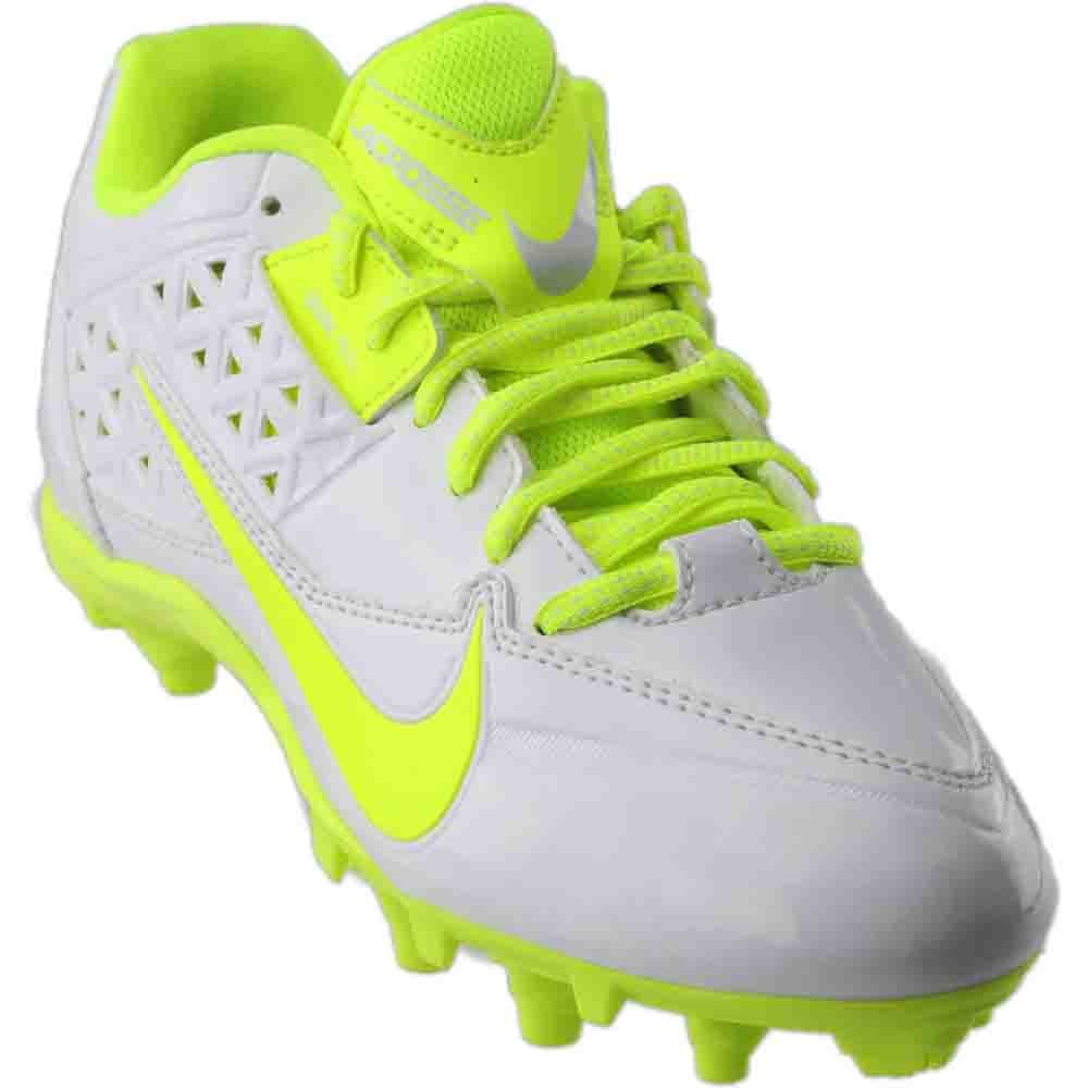 Buy Nike New Women's Speedlax 4 LE Lacrosse Cleat White/Volt 7.5 at