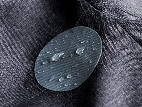 aZengear Repair Patches for Jackets, Tent, Shoe Toe, Air Mattress, Inflatables, PVC Gear - Waterproof, Self-Adhesive, Tear-Cold-Heat-Resistant, Down Puffer Coat (11 Pcs, Silver)