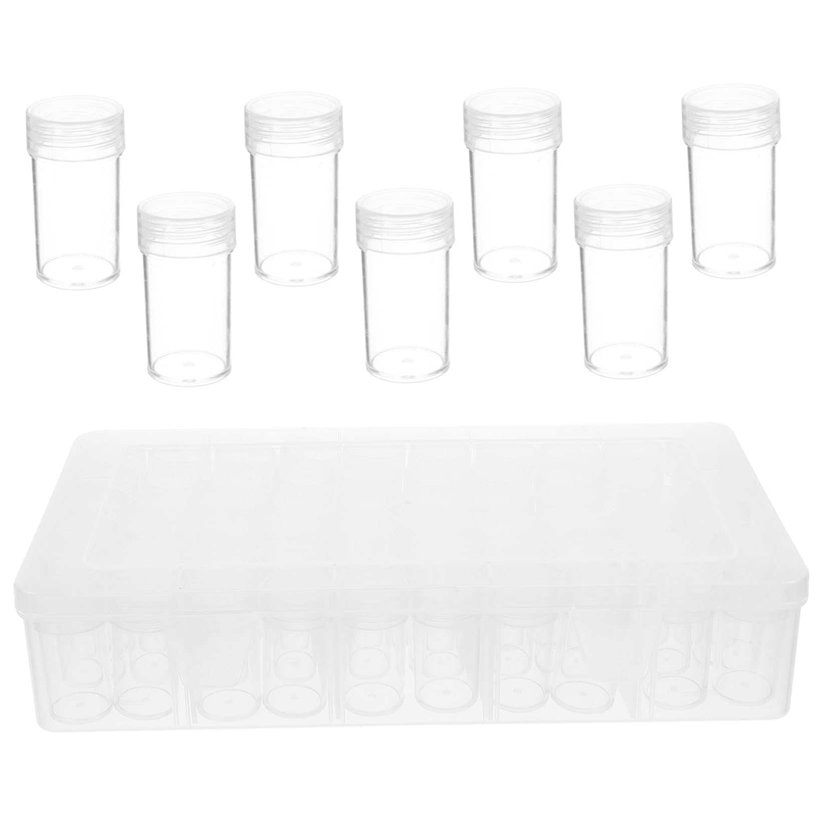 BCOATH Efficient Storage Container 60 Slot Plastic Box Organizer Garden Organizer